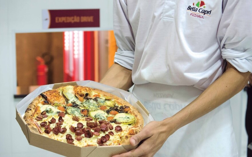 franquia de pizzaria-omnichannel